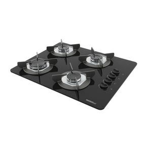 Cooktop Nardelli Safe Ferro Fundido 4 Bocas A Gás Preto Bivolt