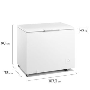 Freezer Horizontal Electrolux 314L Tecnologia Inverter HI330 Branco 127V