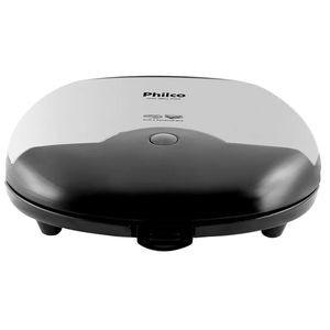 Mini Grill e Sanduicheira Philco Preto e Inox