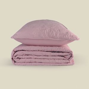 Kit Colcha Flower Rosa - A\CASA
