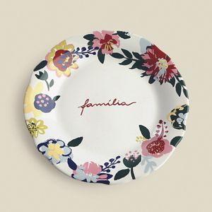 Prato para Lanche Blossom Stoneware - A\CASA