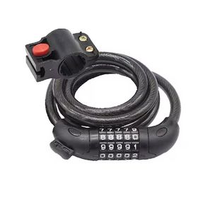 Cabo de Aço Rontek com Trava BCD-018 de Senha 1,5mts 12mm