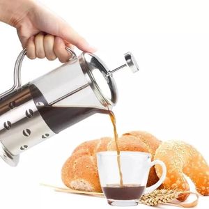 Cafeteira Prensa Francesa 800ml Cremeira Em Inox Cafe Barista Degustacao Artesanal Especial