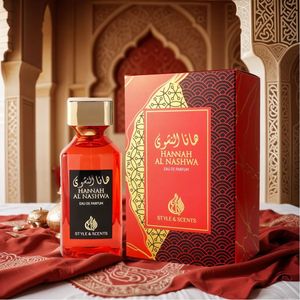 Perfume Árabe Hannah Al Nashwa Eau De Parfum Feminino 100ml - Style & Scent