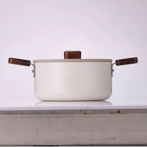 Caçarola 20cm/2,6L - Alumínio Forjado com Revestimento Cerâmico - BIEN - Neoflam - Cor Bege