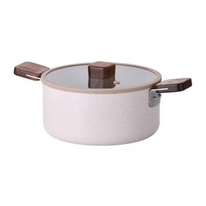 Caçarola 20cm/2,6L - Alumínio Forjado com Revestimento Cerâmico - BIEN - Neoflam - Cor Bege