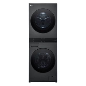 Lava e Seca Torre WashTower 14kg Black Inox 127V