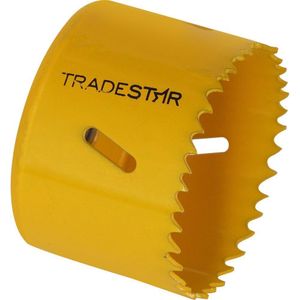 Serra Copo Bimetal Broca 64mm Corte Metal Geral Tradestar