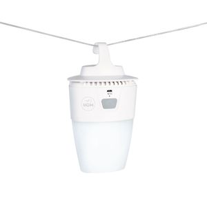 Luminária Portátil Recarregável Com Ganchos 545 Lumens