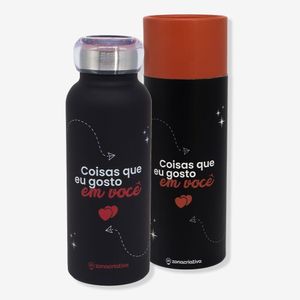 Garrafa Bubble Gosto Em Você Zonacriativa