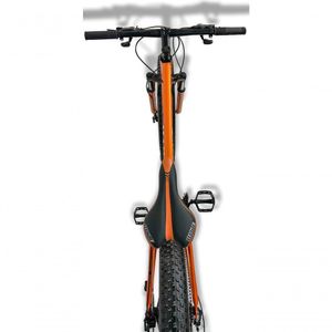 Bicicleta Fat Bike Gtr-x Aro 26 Freios Disco Alumínio Shimano Quadro 19 Laranja