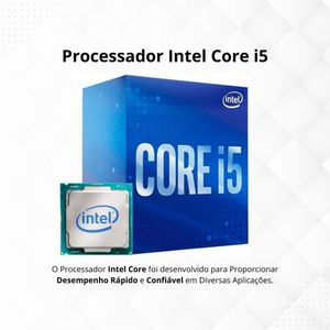 Computador Completo Desktop Intel Core i5 16GB Monitor 19,5\" HDMI SSD 480GB Windows"