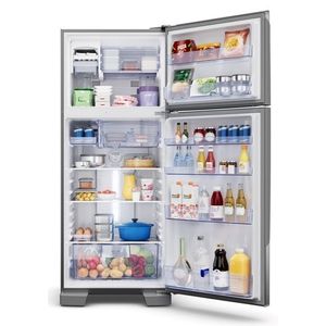 Geladeira Panasonic Duplex Frost Free 435 L Antibacteria Ag A+++ Aço Escovado NR-BT56PD4XB