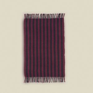 Tapete Stripes Algodão Bordô - A\CASA