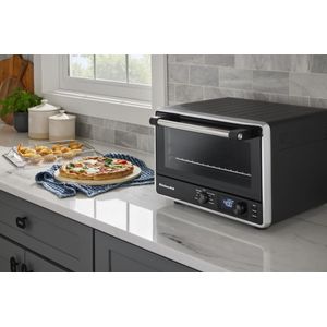 Forno Multifunções com Air Fryer 21L 127V KitchenAid Black Matte