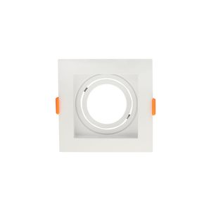 Spot de Embutir Recuado Blumenau Clean para Lâmpada MR16 GU10 Quadrado Bivolt