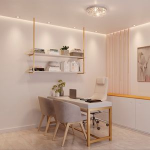 Plafon Blumenau Cristal Theodora E14 Bivolt