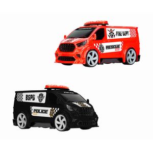 Brinquedo Mini Van Furgão Polícia e Resgate - Bs Toys 592