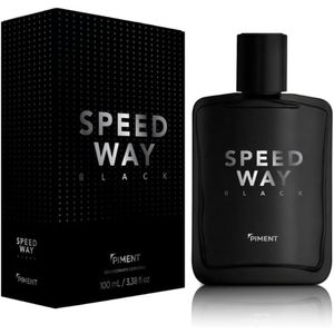 Perfume Masculino Speed Way Black 100ml QHS - Piment