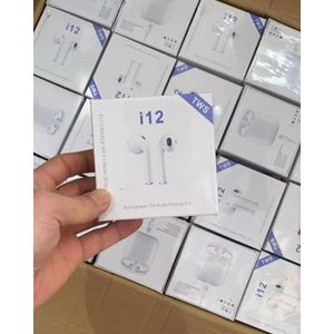 Fone de Ouvido Bluetooth Wireless i12 TWS