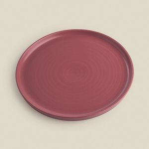 Prato Raso Daily Stoneware Rosa - A\CASA