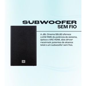 Soundbar JBL Cinema SB180