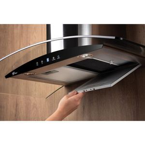 Coifa De Parede Fischer Talent Touch 60cm Vidro 220V