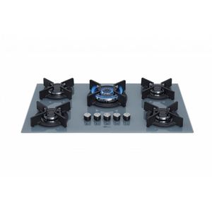 Fogão Cooktop Fischer 5Q TC Infinity Gás Mesa Vidro Eiger Bivolt