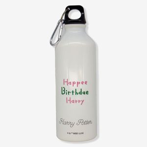 Garrafa Com Mosquetão Hapee Birthdae Harry Harry Potter