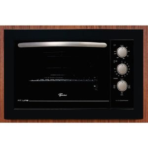 Forno Elétrico Fischer Fit Line Embutir 48L Preto 220V