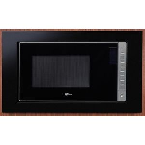 Micro-ondas Fischer Fit Line Embutir 25L Moldura Preto Preto 127V
