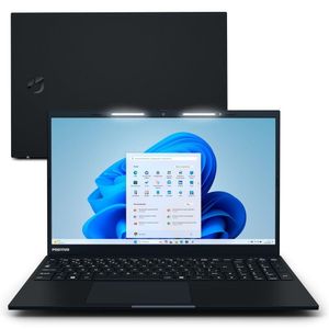 Notebook Positivo Vision R15 AMD® Ryzen 5-5500U Windows 11 Home 8GB RAM 256GB SSD 15.6 Full HD Tecla Copilot Preto