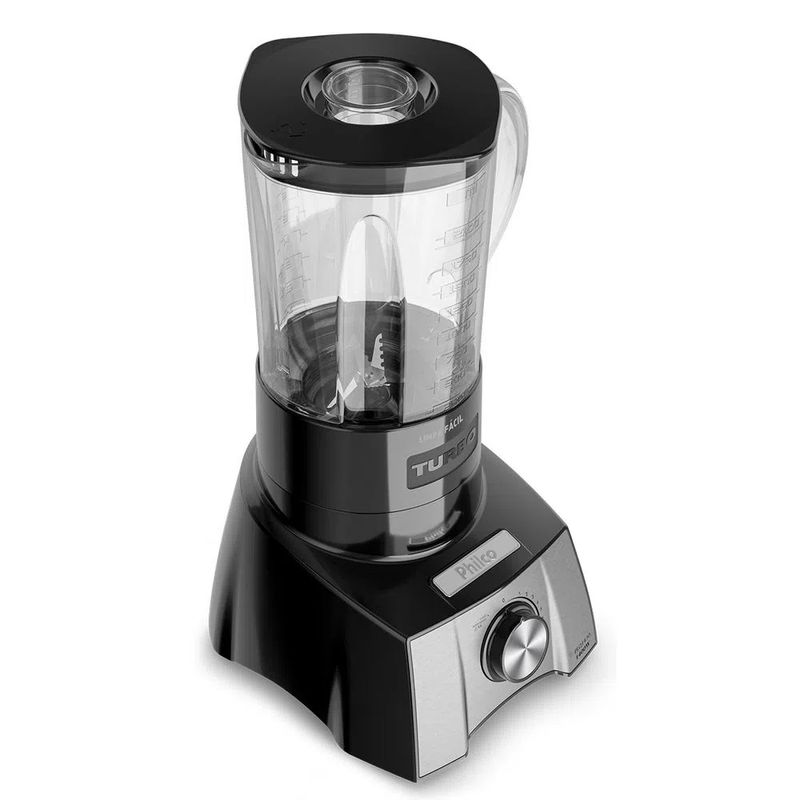 Liquidificador Philco Pro Maxx 1400W Limpa Fácil Preto