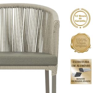 7 Cadeiras De Jantar área Noronha Fendi E8 Trama  Rami