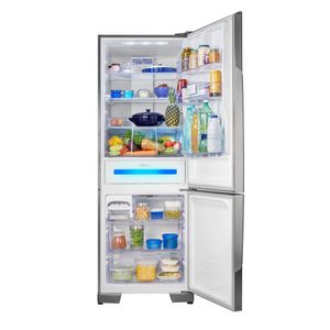 Geladeira Frost Free Panasonic 480L Aço Escovado NR-BB71PVFX