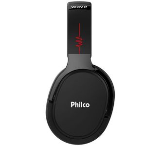 Fone De Ouvido Philco Pfo01btp Wave Bluetooth 5.0 Preto Bivolt - Preta
