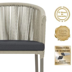 8 Cadeiras De Jantar área Noronha Fendi E11 Trama  Rami