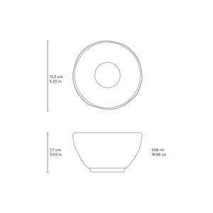 Conjunto com 6 Bowl Orgânico Breeze 558ml