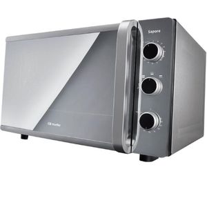 Forno Elétrico de Bancada Vidro Espelhado 44L 220V Cinza