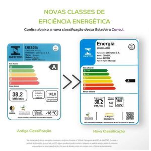 Freezer Vertical Consul 142 Litros 1 Porta CVU20GB 127V