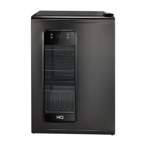 Cervejeira Expositor Vertical HQ 100 Litros Frost Free Inox Titanium HQ-100CEVPVFFI 220V