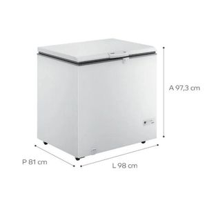 Freezer Horizontal 309 Litros Cha31fbbna Consul Branco