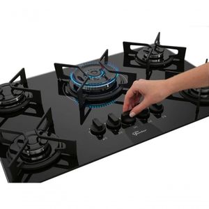 Fogão Cooktop Fischer 5 Bocas Tripla Chama Fit Line 36340-102674 Bivolt
