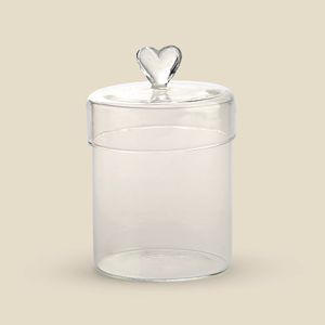 Potiche Heart Vidro - A\CASA