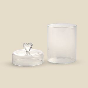 Potiche Heart Vidro - A\CASA
