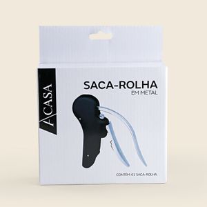 Saca Rolha Metal 15.5cm - A\CASA