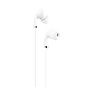 Fone De Ouvido Sound Pods Branco Com Microfone Cabo 1.2M Plug P2 Estereo P3 - Sp220B