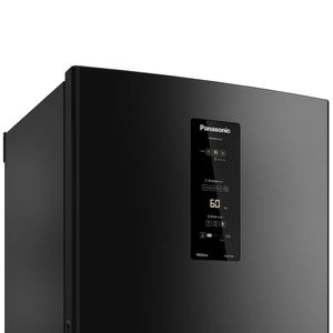 Geladeira Panasonic BB64 Black Inox Look Inverse Frost Free 460L Inverter A+++ NR-BB64PV1B 220V