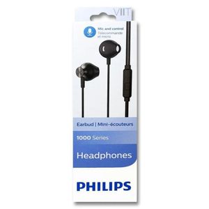 Fone De Ouvido Philips Taue100bk - 3.5mm - Preto
