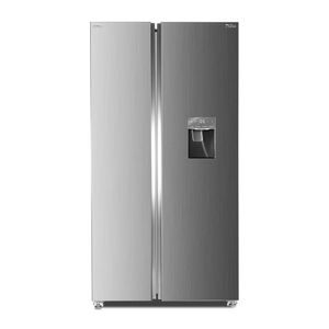 Geladeira Side By Side Philco Eco Inverter PRF535ID Frost Free Smart Cooling 434L Inox 110V
